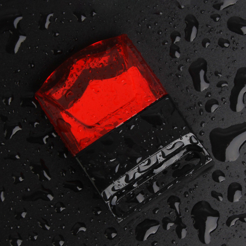 Dviračio dviračio magnetinė indukcinė galinė galinė lemputė Važiavimas dviračiu, atsparus vandeniui įspėjamoji lemputė, dviračio priedai, atsarginės dalys