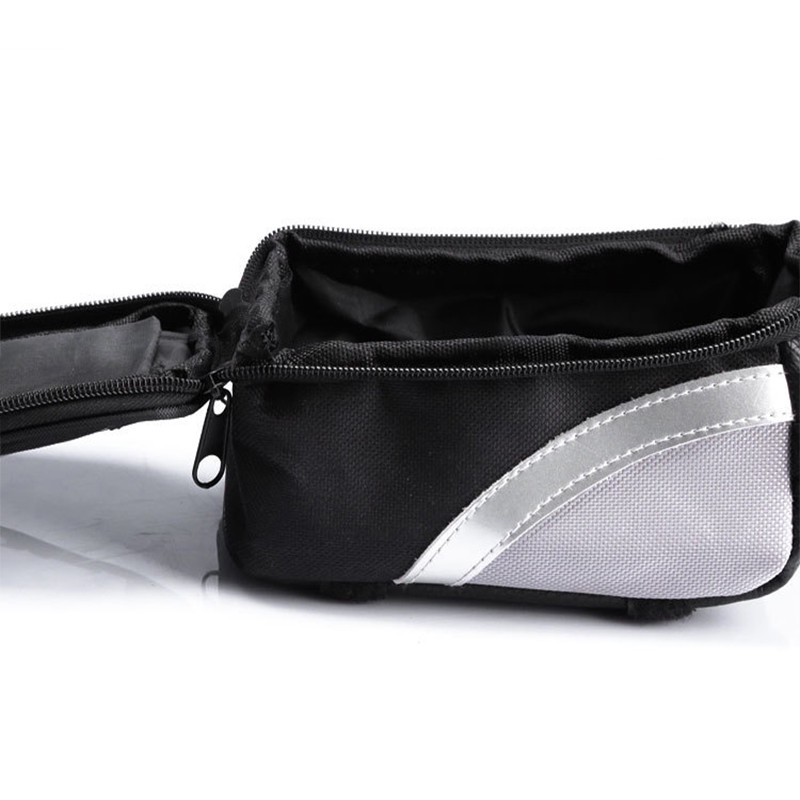 Αδιάβροχη τσάντα Πλαίσιο ποδηλάτου μπροστινή επάνω τσάντες σωλήνα ποδηλασία Θήκη οθόνης αφής για κινητό τηλέφωνο MTB Moutain Road Bike Bag