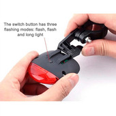 Hátsó lámpa kerékpár lámpa figyelmeztető lámpa kerékpározás biztonsága napelemes hátsó lámpa újratölthető USB lámpa Led hátsó Lanterm kerékpártartozékok