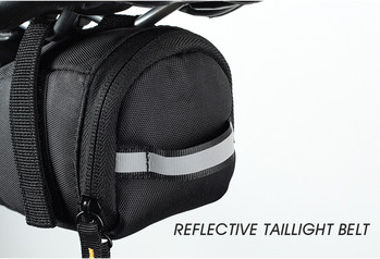 Седло за велосипед Чанта за съхранение на задна седалка Свръхлека чанта за седло за опашка на велосипед MTB Инструменти за ремонт на пътни велосипеди Дисага