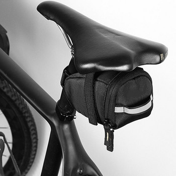 Τσάντα αποθήκευσης πίσω καθίσματος σέλας ποδηλάτου Εξαιρετικά ελαφριά τσάντα ουράς σέλας ποδηλάτου MTB Εργαλεία επισκευής ποδηλάτου δρόμου Saddlebag