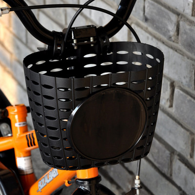 Велосипедна кошница Пластмасова кошница За носене на велосипед Резервна за съхранение отпред Cargocycling Пластмасова езда L Кормило Опашка Детска задна част