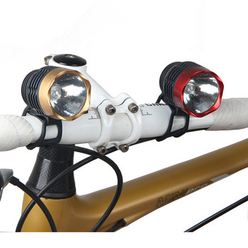 USB порт T6 LED фар за велосипед Водоустойчива лампа за осветление за велосипед Велосипед Велосипед Предна светлина 4 цвята по избор