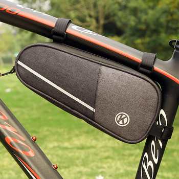 Велосипедна чанта Найлонова водоустойчива чанта Преносима велосипедна рамка с предна тръба Чанта Велосипед Триъгълна чанта Чанта за седло Аксесоари за каране