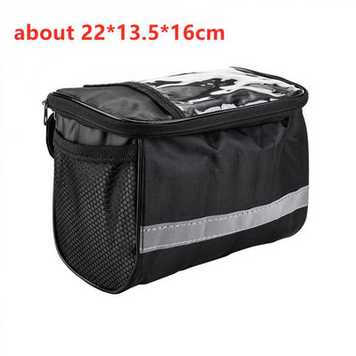 Jalgratta esitoru kott Hingav veekindel multifunktsionaalne juhtraua kotid Praktiline ratsutamishoiukott Jalgrattatarvikud