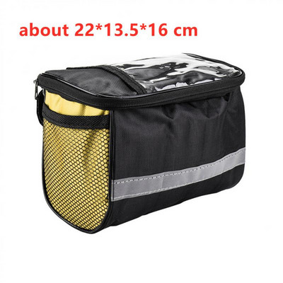 Jalgratta esitoru kott Hingav veekindel multifunktsionaalne juhtraua kotid Praktiline ratsutamishoiukott Jalgrattatarvikud