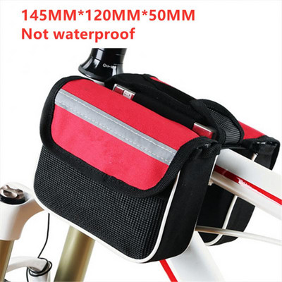 Jalgratta esitoru kott Hingav veekindel multifunktsionaalne juhtraua kotid Praktiline ratsutamishoiukott Jalgrattatarvikud