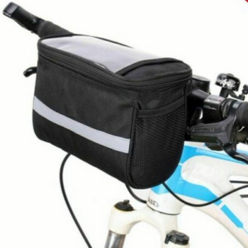 Велосипедна чанта Велосипедна предна тръба на кормилото Кошница Рамка на шосеен велосипед Чанта Мултифункционална чанта за рамо MTB Аксесоари за велосипеди