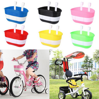 Кошница за велосипед Чанти за велосипеди Детски велосипед Пластмасова висяща предна дръжка за носене Дисаги