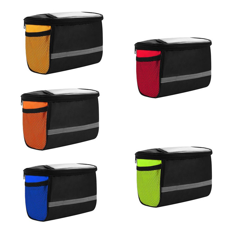 Dviračio priekinis vairas krepšys Dviračio rėmas Dviračio krepšelis Organizatoriaus maišelis MTB vandeniui atsparus telefono krepšys Daugiafunkcinis nešiojamas peties krepšys