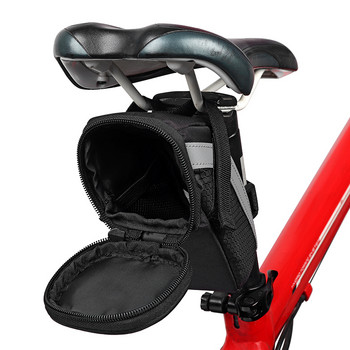 Φορητή τσάντα σέλας ποδηλάτου Αξεσουάρ ποδηλάτου για ποδήλατο αποθήκευσης σέλας τσάντα ποδηλασίας πίσω τσάντα ποδηλάτου