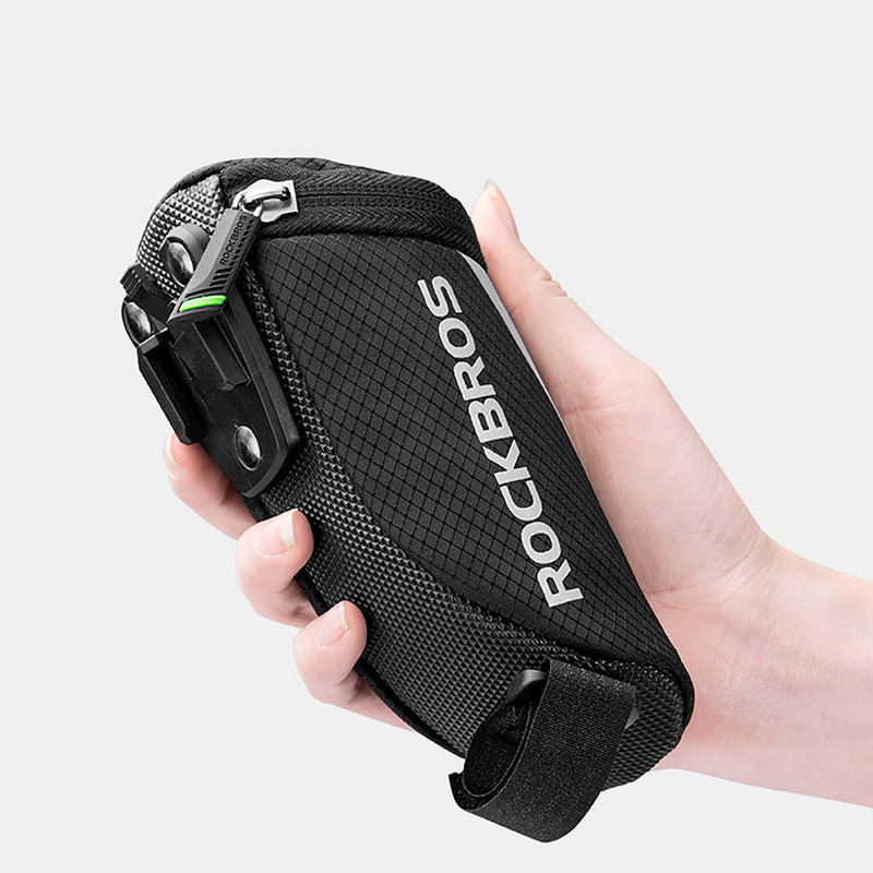 0,5 L prijenosna torba za bicikl Reflektirajuća jastučna torba za sedlo Najlonska stražnja torba Cestovni dodaci za brdski bicikl Biciklistička torbica za pohranu