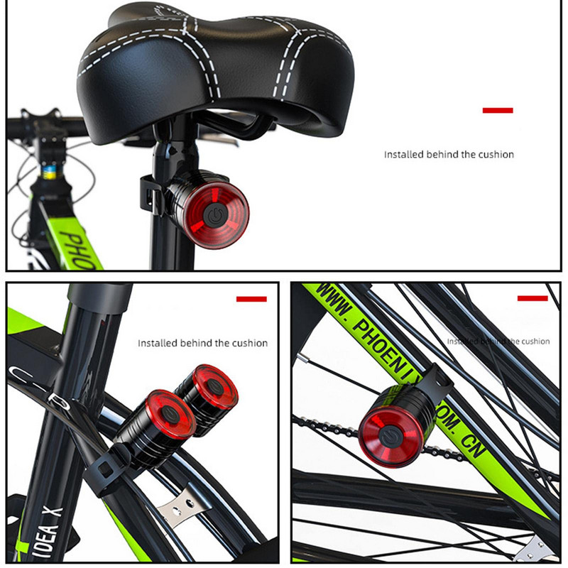 Svjetlo za bicikl, LED prednja svjetla, stražnja svjetla, sigurnosna žarulja, LED sigurnosna svjetla, pribor za bicikle za odrasle, djecu, noćnu vožnju,
