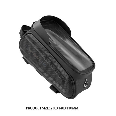 Vihmakindel jalgrattakoti raam eesmine ülemine toru rattakott Peegeldav 6,5-tolline telefoniümbris Puuteekraaniga kott MTB jalgratta tarvikud