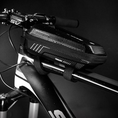 Vihmakindel jalgrattakoti raam eesmine ülemine toru rattakott Peegeldav 6,5-tolline telefoniümbris Puuteekraaniga kott MTB jalgratta tarvikud