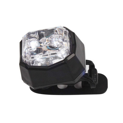 2 Led stražnja svjetla za bicikl Usb stražnja stražnja svjetiljka za bicikl MTB svjetiljka Sigurnosno bljeskajuće upozorenje za kacigu Crveno sigurnosno svjetiljke Vanjska biciklistička svjetla