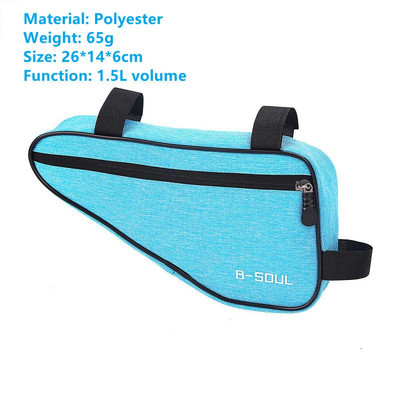 Vodootporne torbe za vješanje bicikla Toplinska izolacija Velosiped Prednja glava Poliesterska torba za upravljač bicikla Torbe za sedlo Biciklistička oprema