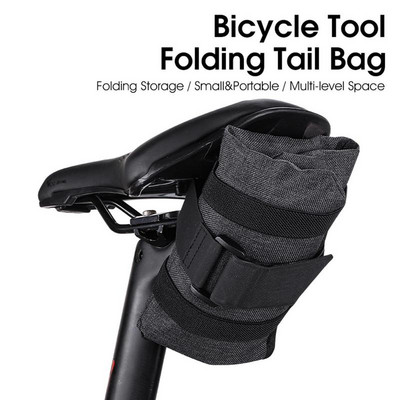 Чанта за седло за велосипед, седло за велосипед, чанта за инструменти, ролка, чанта под седалката, пакет за колоездене, аксесоар за велосипед за велосипед