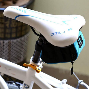 Нова найлонова чанта за седло за велосипед Водоустойчиво седло за планински велосипед Седалка за съхранение Задна чанта за инструменти Чанта Седло Аксесоари за колоездене на открито
