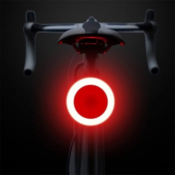 Задни светлини за велосипеди Мулти режими на осветяване USB зареждане Led Светлини за велосипеди Светкавица Задни светлини за планини Път МТБ Колче за седалка на велосипед