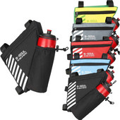 Genți pentru biciclete Triunghi Geantă pentru bicicletă în față Husă pentru bicicletă Genți pentru cadru Sticle de apă impermeabile Genți pentru depozitare Accesorii pentru biciclete