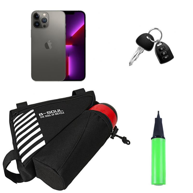 Genți pentru biciclete Triunghi Geantă pentru bicicletă în față Husă pentru bicicletă Genți pentru cadru Sticle de apă impermeabile Genți pentru depozitare Accesorii pentru biciclete