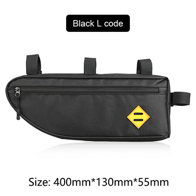 Dviračio trikampis krepšys Dviračio priekinio rėmo krepšys dviračių viršutinis vamzdžio maišelis vandens butelio maišelis Dviračio laikymo krepšys MTB dviračio priedai