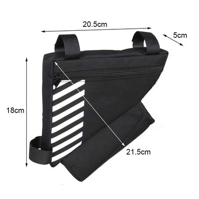 Dviračio trikampis krepšys Dviračio priekinio rėmo krepšys dviračių viršutinis vamzdžio maišelis vandens butelio maišelis Dviračio laikymo krepšys MTB dviračio priedai