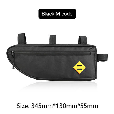 Dviračio trikampis krepšys Dviračio priekinio rėmo krepšys dviračių viršutinis vamzdžio maišelis vandens butelio maišelis Dviračio laikymo krepšys MTB dviračio priedai