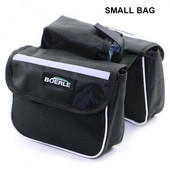 Jalgrattakott Maantee Jalgratta esitala kott nailonist vihmakindel 3L suur mahutavus koos helkurribaga sadulakott, ratsutamistarvikud