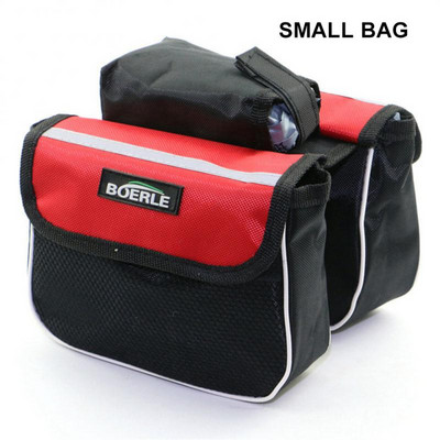 Jalgrattakott Maantee Jalgratta esitala kott nailonist vihmakindel 3L suur mahutavus koos helkurribaga sadulakott, ratsutamistarvikud