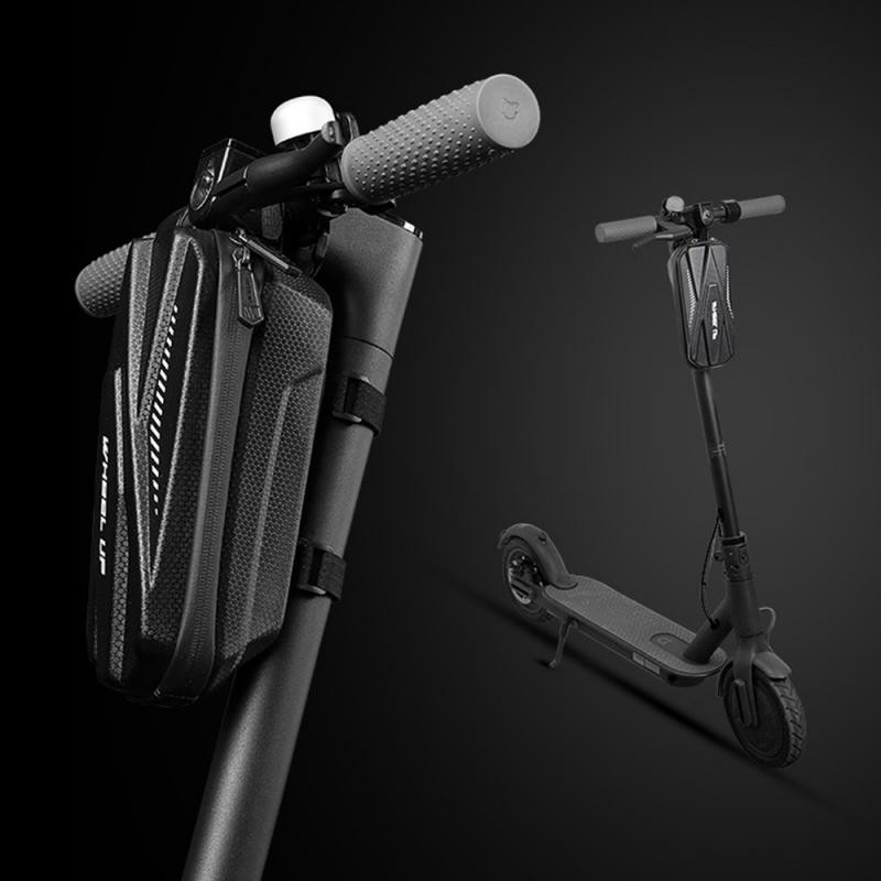 Ισορροπία μπροστινή τσάντα αυτοκινήτου Ηλεκτρικό σκούτερ ποδήλατο Αυτοκίνητο πρώτο πακέτο Ηλεκτρική πτυσσόμενη τσάντα λαβής αυτοκινήτου EVA Hard Shell Εύκολη πρόσβαση