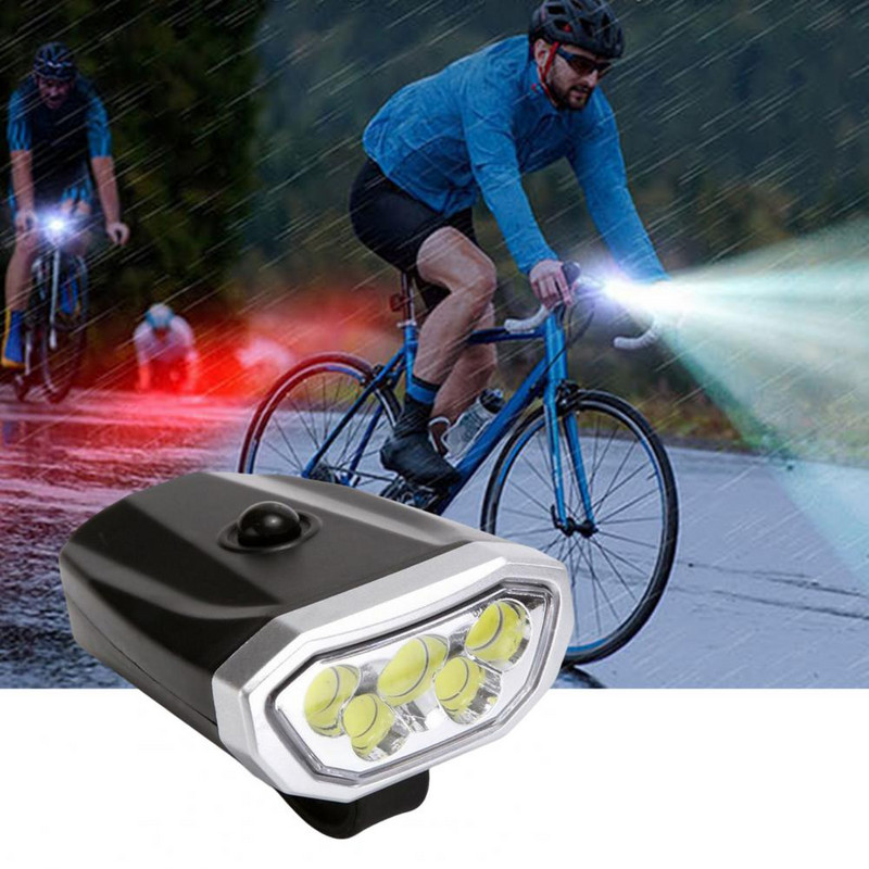 ABS 1200 mAh kényelmes országúti hegyi kerékpár fényszóró könnyű kerékpáros lámpa akkumulátorral, sportoláshoz