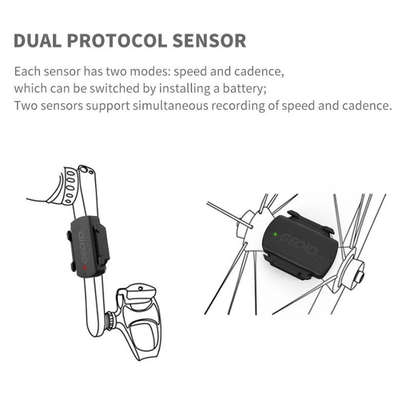 GEOID CS600 dviračio ritmo greičio jutiklis dviračių GPS kompiuteris ANT Bluetooth MTB plento dviračio spidometras, skirtas GARMIN Wahoo Bryton