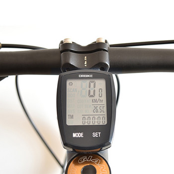 Велосипеден компютър DRBIKE, безжичен скоростомер с 13 функции за планински и шосеен велосипед, LCD екран, подсветка