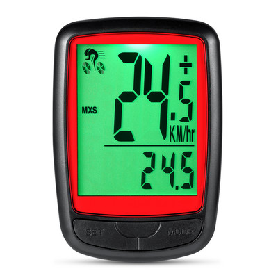 2022. aasta juhtmeta rattakompuuter, veekindel jalgratta spidomeetriga rattakompuuter kiirusanduriga LED-taustvalgustusega automaatne äratus