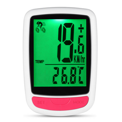 2022. aasta juhtmeta rattakompuuter, veekindel jalgratta spidomeetriga rattakompuuter kiirusanduriga LED-taustvalgustusega automaatne äratus