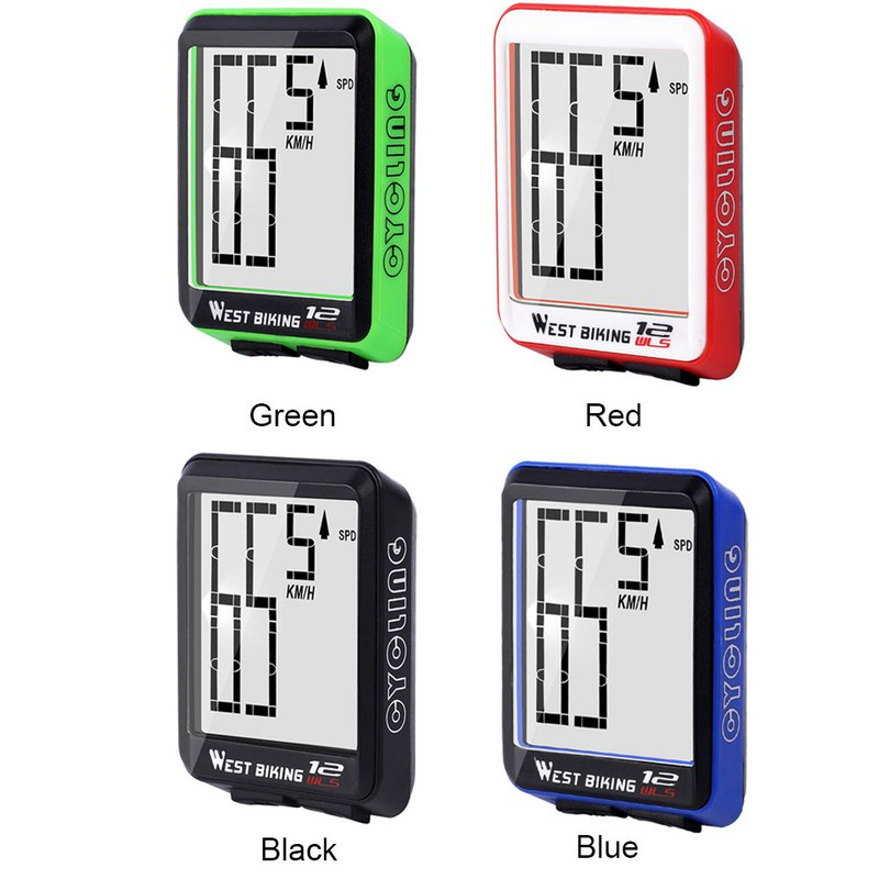 Практични аксесоари за велосипеди Спорт Водоустойчив велосипед Компютър Безжичен хронометър Велосипед Скоростомер Колоездене Одометър