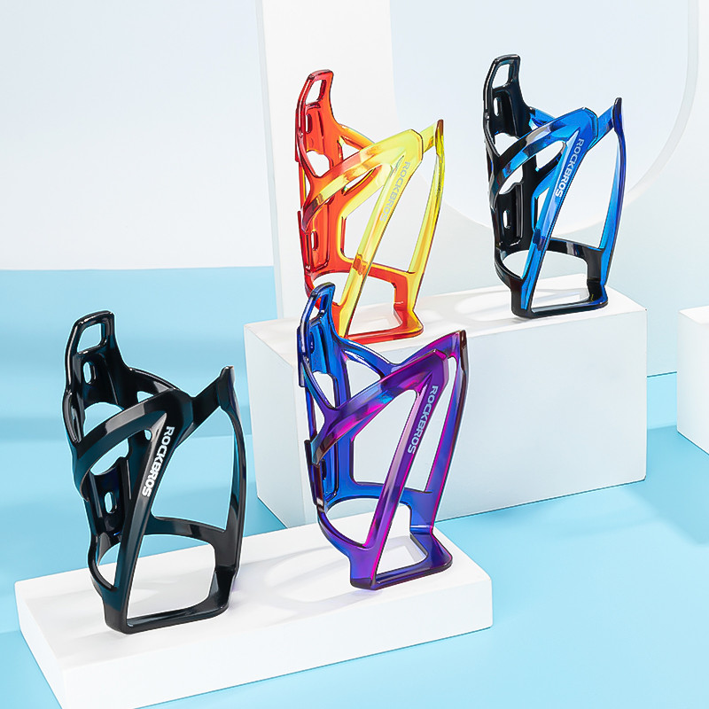 ROCKBROS dviračių butelių narveliai MTB plento dviračio vandens butelių laikiklis Spalvingas lengvas dviračių butelio laikiklis dviračio priedas