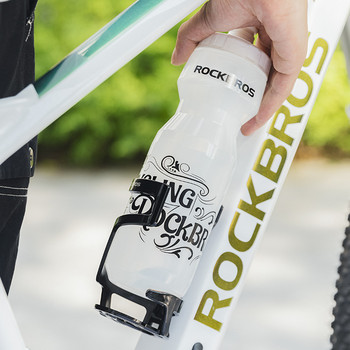 ROCKBROS Клетка за бутилки за велосипеди 600-750 мл Колоездене Фитнес Бягане Спорт Бутилка за вода MTB шосеен велосипед Поставка за чаша Аксесоари