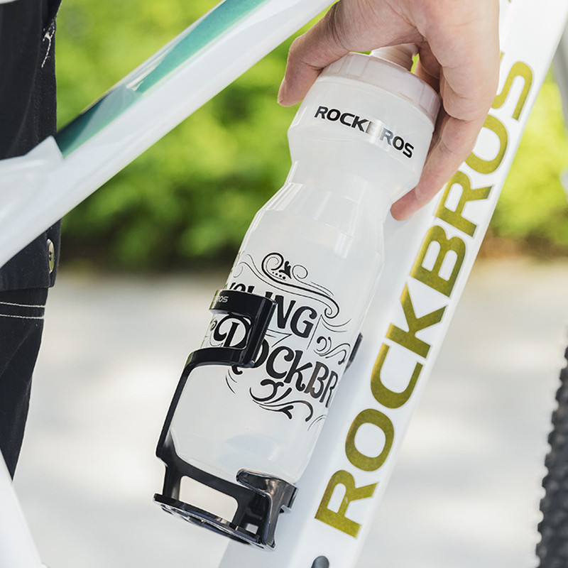 ROCKBROS dviračio buteliuko narvas 600-750 ml Dviračių sportas, treniruotės, bėgimas, sportinis vandens butelis, MTB plento dviračio puodelio laikiklio laikiklio priedai
