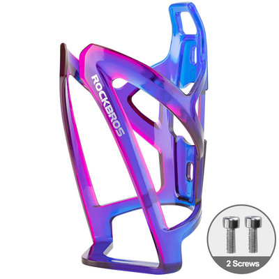 ROCKBROS Gradient Color Kerékpáros Palackkosár Ultrakönnyű MTB Országúti Bike pohártartó Kerékpártartó Kerékpártartó Sportpalack Kerékpár kiegészítők