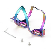 MTB Държач за бутилка за велосипед Алуминиева сплав Планински велосипед Клетки за чаши за вода Колоездене Стойки за напитки Спорт на открито Аксесоари за велосипед