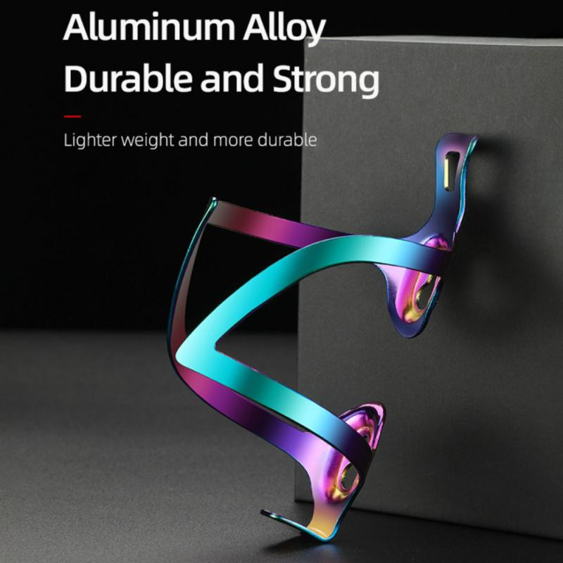 MTB Държач за бутилка за велосипед Алуминиева сплав Планински велосипед Клетки за чаши за вода Колоездене Стойки за напитки Спорт на открито Аксесоари за велосипед