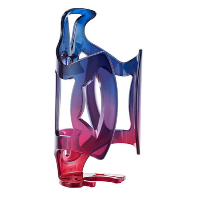 Kerékpáros üveg tartó Többszínű gradiens Road Mountain Bike PC vizes palack tartó Lovaglás vízpohártartó Kerékpár kiegészítők