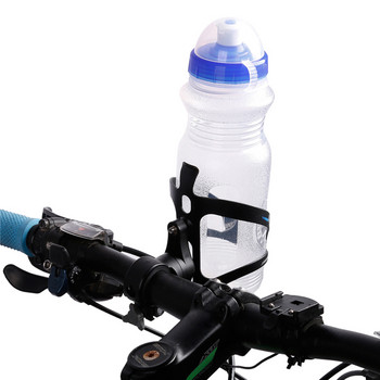 Държач за удължител за велосипед Въртяща се на 360 градуса клетка за бутилка за вода Адаптер за държач за бутилка Седло за кормило на велосипед