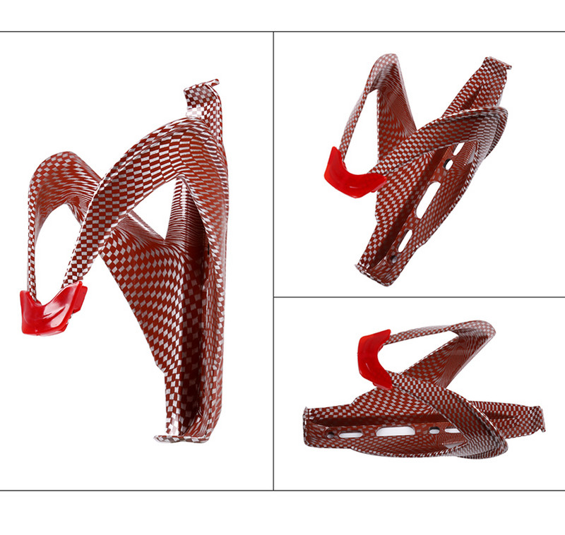 WEST BIKING Клетка за бутилка за велосипеди от въглеродни влакна Лек пътен MTB велосипед Държач за бутилка за вода с винтове Държач за бутилка за колоездене