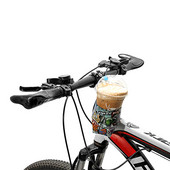 Kokkupandav pudelihoidja PVC MTB maanteeratta veekeetja kronstein Creative Doodle elektriline tõukeratas kohvitassiraami puuri jalgrattatarvikud