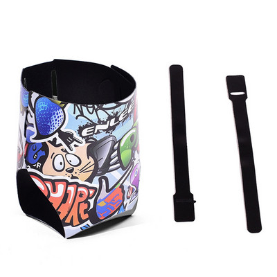 Kokkupandav pudelihoidja PVC MTB maanteeratta veekeetja kronstein Creative Doodle elektriline tõukeratas kohvitassiraami puuri jalgrattatarvikud