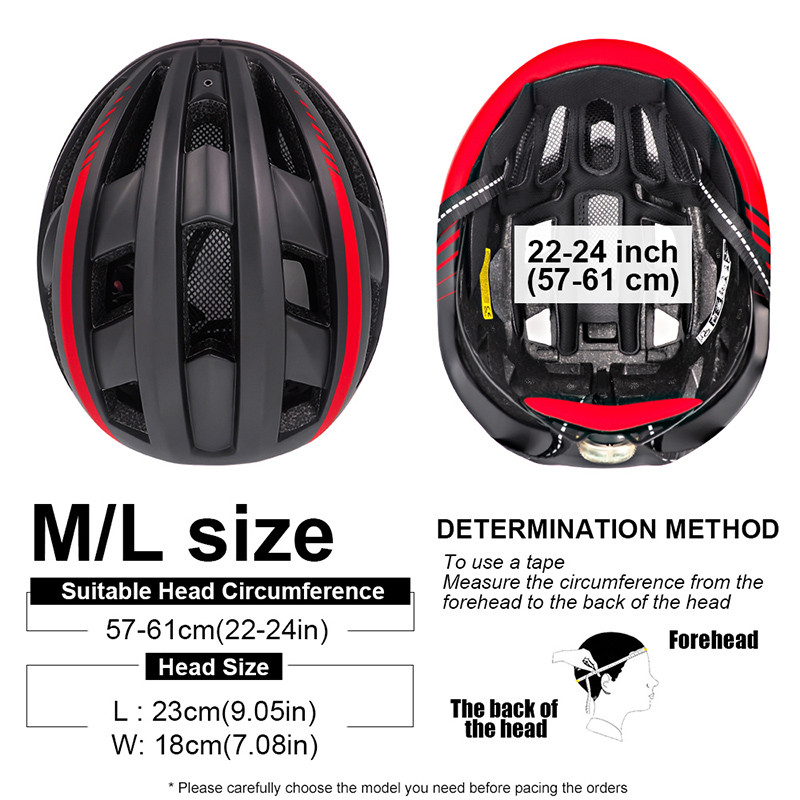 VICTGOAL velosipēdistu ķivere vīriešiem sievietēm MTB šosejas velosipēdistu ķivere LED USB uzlādējama viegla kalnu šosejas velosipēda aizsargķivere